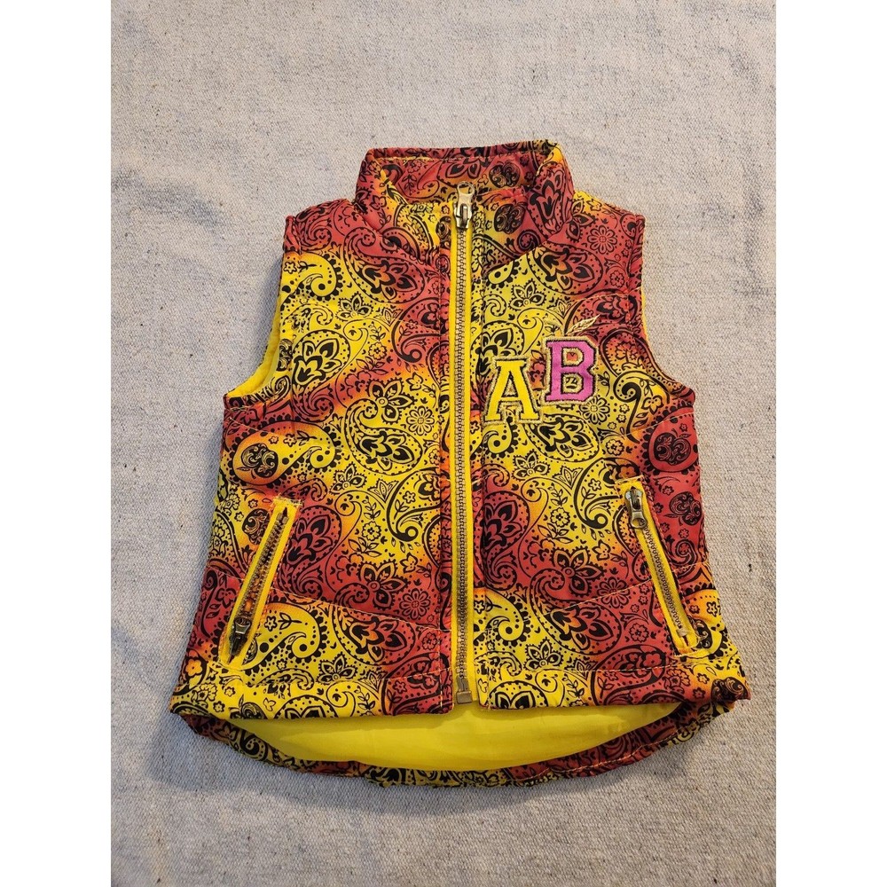 Apple bottom infant puffer vest size 3-6m